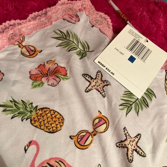 Kensie Brand Summer Pajamas 2 Pc Set - Picture 5 of 6